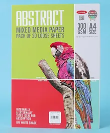 Anupam Mix Media Paper A3 Size - 20 Sheets