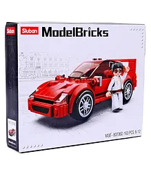 Sluban Sports Car Blocks Toy Set Multicolor - 163 Pieces