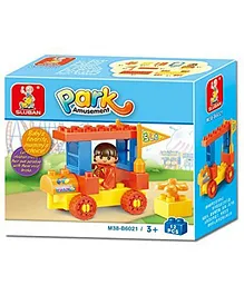 Sluban Lego Amusement Park Brick Toy M38-B6021 Multicolor - 12 Pieces
