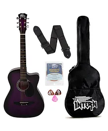 Intern INT-38C Acoustic Guitar Kit - Violet