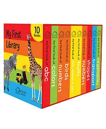 Wonder House Books My First Library Pack of 10 - English 