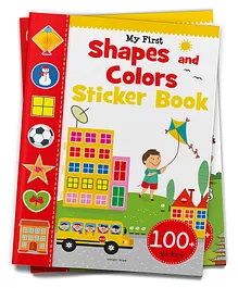 Wonder House Books My First Shapes and Colours Stickers - English