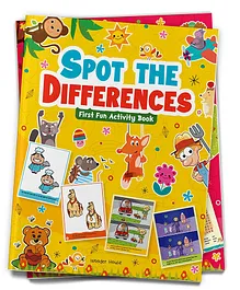 Wonder House Books Spot The Difference First Fun Activity - English 