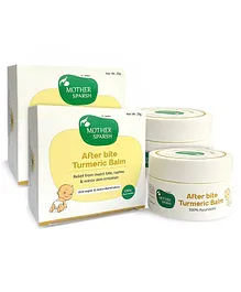 Mother Sparsh After Bite Turmeric Balm - 25 gm ( Pack of 2 )