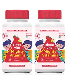 Zingavita Mighty Vitamins Gummies - 30 Pieces (Pack of 2)