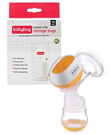 Babyhug Milk Storage Bag with Electric & Manual Breast Pump