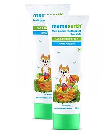 Mamaearth Fruit Punch Toothpaste - 50 gm (Pack of 2)