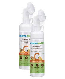 mamaearth Vitamin C Foaming Face Wash with Turmeric - 150 ml (Pack of 2)