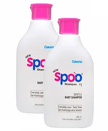 Curatio Spoo Tear Free Shampoo Pink - 200 ml (Pack of 2)