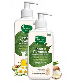 Mother Sparsh Plant Powered Natural  Baby Wash - 200 ml (Pack of 2)