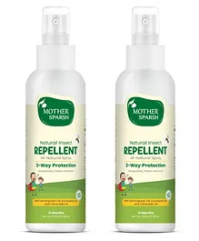Mother Sparsh Natural Insect Repellent For Babies - 100 ml (Pack of 2)