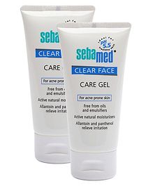 Sebamed Clear Face Care Gel - 50 ml (Pack of 2)