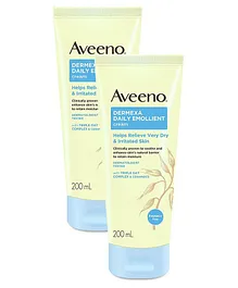 Aveeno Dermexa Daily Emollient Cream - 200ml(Pack of 2 )