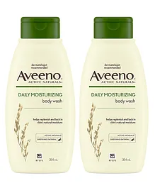 Aveeno Moisturizing Wash - 354 ml(Pack of 2 )