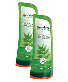 Himalaya Purifying Neem Face Wash - 300 ml(Pack of 2 )