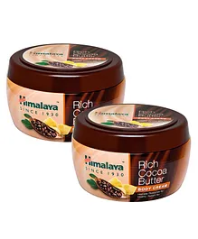 Himalaya Rich Cocoa Butter Body Cream - 200 ml(Pack of 2 )