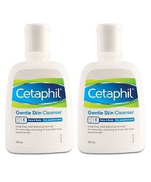 Cetaphil Gentle Skin Cleanser - 125 ml Pack of 2