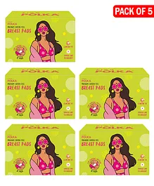 Pinq Premium Disposable Nursing Breast Pads - 20 Pieces (Pack of 5)