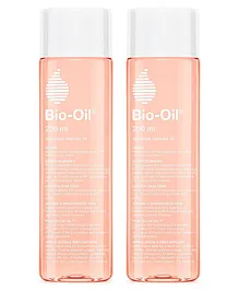 Bio Oil - 200 ml, Specialist Skin Care Oil - Scars, Stretch Mark, Ageing, Uneven Skin Tone (Pack of 2)