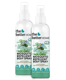 The Better Home Natural Mosquito Repellent Body Spray Bottle with Goodness of Natural Oils - 100 ml(Pack of 2)