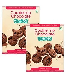 timios Chocolate Cookie Mix - 250 gm(Pack of 2)