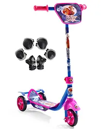 Foot Floor Kids Scooter With T Handle - Purple