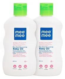 Mee Mee Nourishing Baby Oil - 200 ml(Pack of 2)