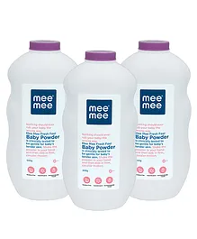 Mee Mee Fresh Feel Baby Powder - 500 gm(Pack of 3)