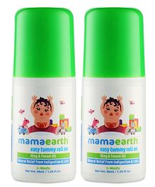 mamaearth Digestion And Colic Relief Easy Tummy Roll On - 40 ml (Pack of 2)