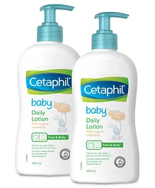 Cetaphil Baby Lotion with Organic Calendula- 400 ml (Pack of 2)
