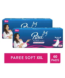Paree Ultra Thinz XXL TriFold Sanitary Napkins - 30 Pieces - (Pack of 2)