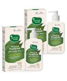 Mother Sparsh Plant Power Natural Baby Wash - 400 ml (Pack of 2)