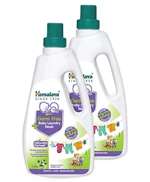 Himalaya Germ Free Baby Laundry Wash Bottle - 1 Litre (Pack of 2)