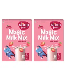 Slurrp Farm High Protein Berry Blast Milk Mix - 250 gm (Pack of 2)