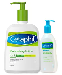 Cetaphil Baby Restoraderm Moisturising Lotion 295 ml and moisturising Lotion 500 ml for women