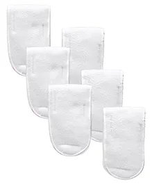 Paw Paw Reusable Diaper Insert Pads Extra Large Pack of 2 - White (Pack of 3)