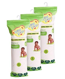Paw Paw Reusabe Diaper Inserts - 5 Pads (Packaging May Vary) (Pack of 3)