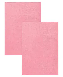 Quick Dry Baby Bed Protector Small - Salmon Rose (Pack of 2)