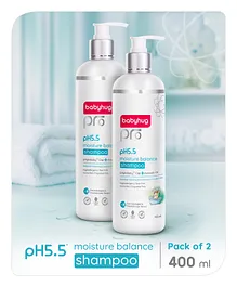 Babyhug Pro pH 55 Moisture Balance Shampoo - 400ml- Pack of 2