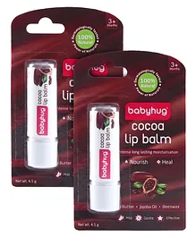 Babyhug Cocoa Lip Balm (45 gm) - Pack of 2