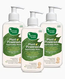 Mother Sparsh Plant Powered Natural  Baby Wash - 200 ml (Pack of 3)