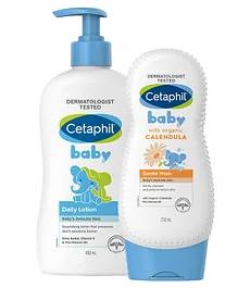 Cetaphil Baby Gentle Wash With Daily Lotion (230 ml - 400 ml)