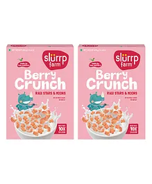 Slurrp Farm Strawberry Breakfast Cereal With No Maida - 400 gm (Pack of 2)
