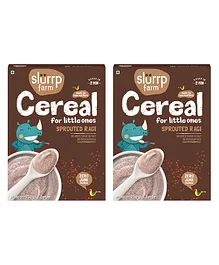 Slurrp Farm Sprouted Ragi Cereal - 250 gm (Pack of 2)