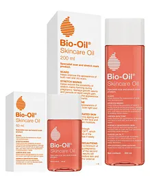Bio-Oil Specialist Skincare Combo (200 ml - 60 ml) Face & Body Oil