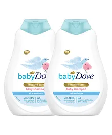 Baby Dove Rich Moisture Shampoo - 400 ml (Pack of 2)