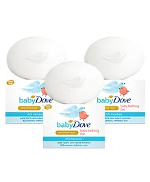 Baby Dove Rich Moisture Bathing Bar 75 gm (Pack of 3)