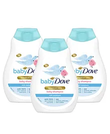 Baby Dove Rich Moisture Shampoo 200 ml (Pack of 3)