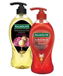 Palmolive Luminous Oils Invigorating Shower Gels-750 ml & Palmolive Body Wash Aroma Shower Gel - 750 ml
