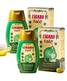 Figaro Baby Massage Oil - 100 ml (Pack of 2)